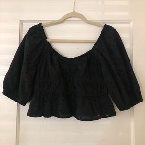 Eyelet Top - S